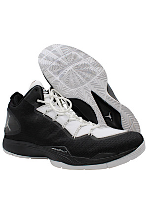 2014-15 Joe Johnson Brooklyn Nets Game-Used Shoes
