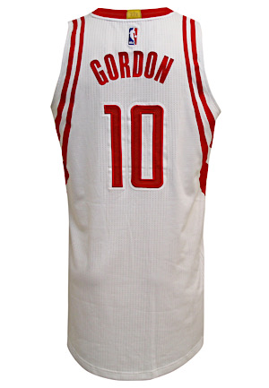 11/12/2016 Eric Gordon Houston Rockets Game-Used Home Jersey (Photo-Matched)
