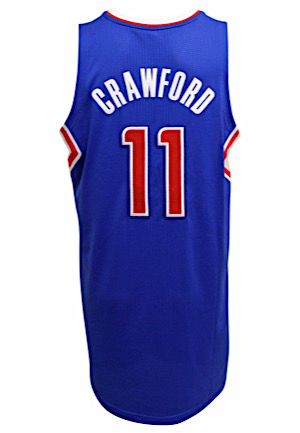 2013-14 Jamal Crawford Los Angeles Clippers Game-Used Road Jersey