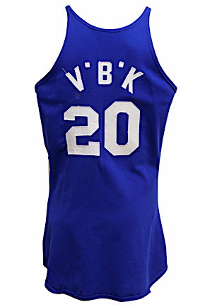 1976-77 Jan van Breda Kolff New York Nets Game-Used Jersey (Rare • First Year NBA)