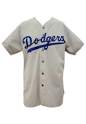 1980s Roger Craig Los Angeles Dodgers Game-Used Old Timers Day Jersey