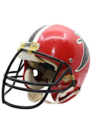 Mid 1980s Buddy Curry Atlanta Falcons Game-Used Helmet
