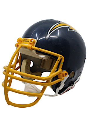 Late 1970s Billy Shields San Diego Chargers Game-Used Helmet