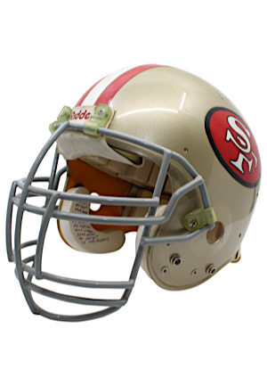 1992 Michael Carter San Francisco 49ers Game-Used Helmet
