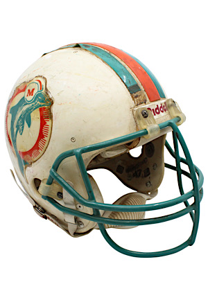Early 1980s Glenn Blackwood Miami Dolphins Game-Used Helmet