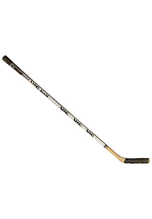 1984-85 Bryan Trottier New York Islanders Game-Used & Team Signed Stick
