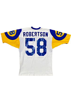 1970s Isiah Robertson LA Rams Game-Used Jersey (Apparent-Match • Repairs)