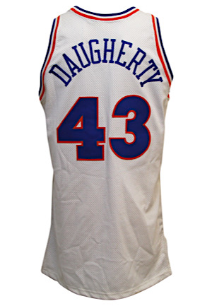1993-94 Brad Daugherty Cleveland Cavaliers Game-Used Home Jersey