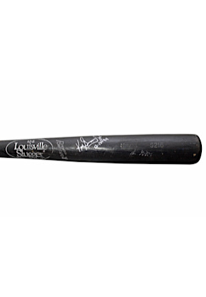 Ken Griffey Sr. Game-Used Bat Autographed By Griffey Jr.