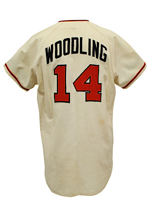 1966 Gene Woodling Baltimore Orioles Coaches-Worn Home Flannel Jersey (Championship Season • MEARS A9.5)