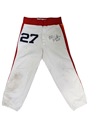 1979 Bob Watson Houston Astros Game-Used & Autographed Pants
