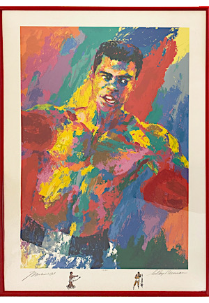 Muhammad Ali Signed Limited-Edition LeRoy Neiman Serigraph (Knoedler Publishing LOA) 