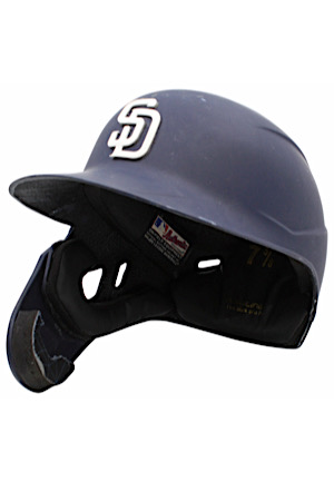 2019 Eric Hosmer San Diego Padres Game-Used Batting Helmet (Photo-Matched • MLB Authenticated)