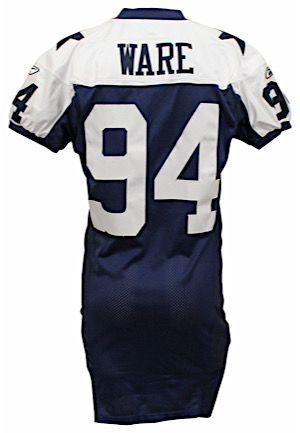 2006 DeMarcus Ware Dallas Cowboys Game-Used Jersey (Prova Group Tagging)