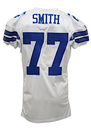 2011 Tyron Smith Dallas Cowboys Rookie Game-Used Jersey