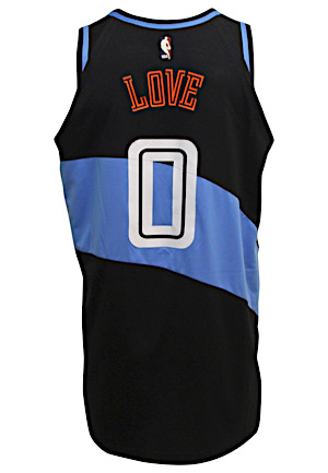 2019-20 Kevin Love Cleveland Cavaliers Game-Used Retro Jersey
