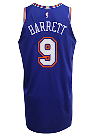 2019-20 RJ Barrett New York Knicks Rookie Game-Used Jersey