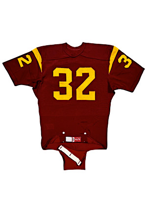 1967 OJ Simpson USC Trojans Player-Worn Jersey (Photo-Matched To Multiple Images)