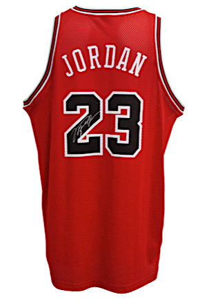 1984 Michael Jordan Chicago Bulls Autographed TBTC Pro-Cut Jersey