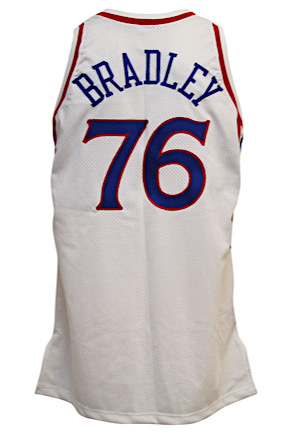 1994-95 Shawn Bradley Philadelphia 76ers Game-Used Jersey