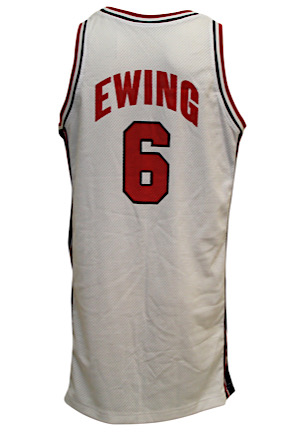 1992 Patrick Ewing United States Olympics "Dream Team" Game Jersey (Gold Medal Team)