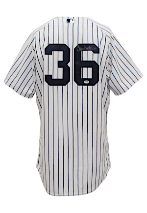 4/16/2014 Carlos Beltran New York Yankees Game-Used & Autographed Home Jersey (Steiner LOA • MLB Authenticated • PSA/DNA)