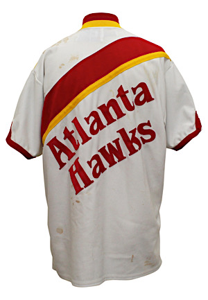 1990-91 Atlanta Hawks Player Worn Warm-Up Jacket