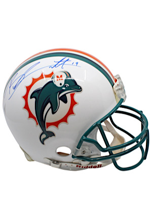 Brandon Marshall Miami Dolphins Autographed Helmet