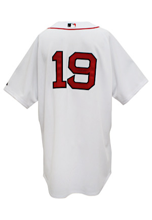 Late 2000s Josh Beckett Boston Red Sox Autographed Home Replica Jersey