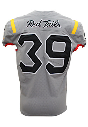 10/3/2020 Matthew Anderson Air Force Falcons Game-Used "Red Tails" Power Legacy Series Jersey (Falcon Athletic Fund COA)
