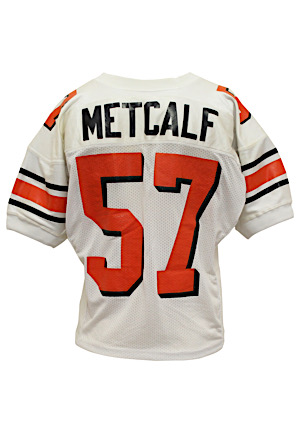 Mid 1990s Clint Metcalf Oklahoma State Cowboys Game-Used Jersey