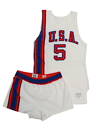 Circa 1973 Talvin Skinner Team USA vs. USSR Game-Used Uniform (2)