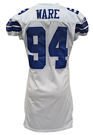 2005 DeMarcus Ware Dallas Cowboys Game-Used Jersey (Prova Group Tagging)