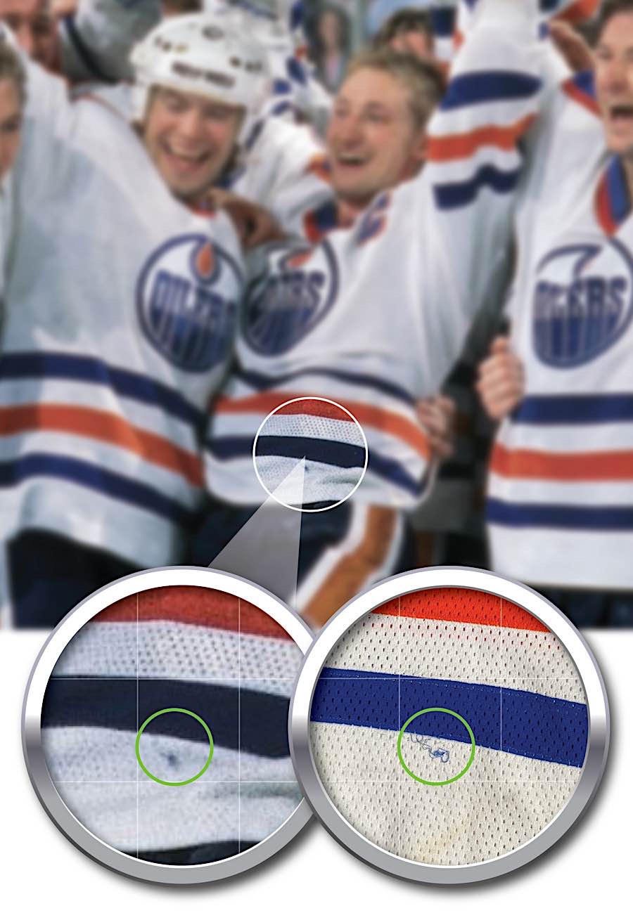 Lot Detail - 1987-1988 Wayne Gretzky Edmonton Oilers Game Worn Jersey  (MEARS A10) “Stanley Cup Championship Repeat Season