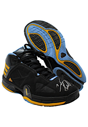2009-10 Chauncey Billups Denver Nuggets Game-Used & Dual-Autographed Shoes