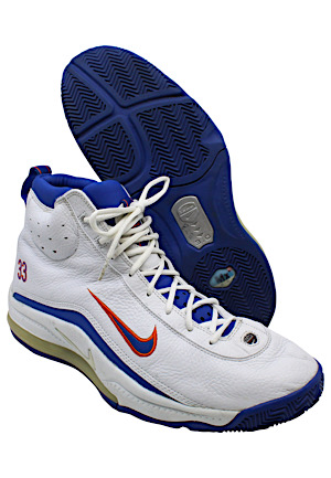 1999-00 Patrick Ewing New York Knicks Game-Used Shoes