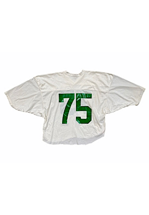 1970s Winston Hill New York Jets Game-Used Preseason Jersey (Originally Sourced From Teammate)
