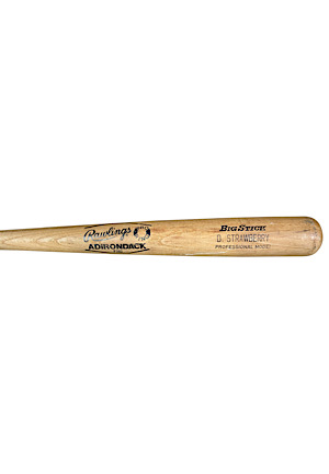 1988 Darryl Strawberry New York Mets Game-Used Bat