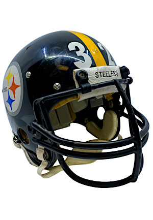 1970s Franco Harris Pittsburgh Steelers Game-Used Helmet (Very Rare)