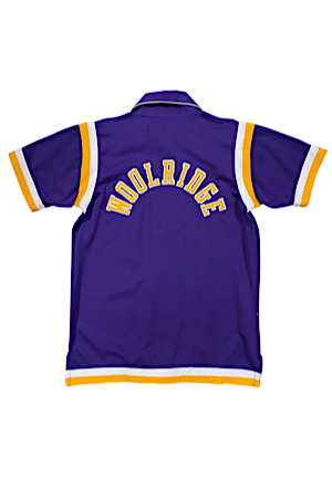 1988-89 Orlando Woolridge Los Angeles Lakers Player Worn Warm-Up Jacket