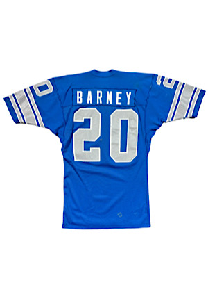 1970s Lem Barney Detroit Lions Game-Used Jersey