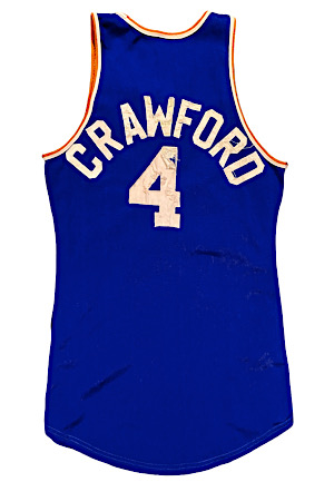 1967-68 Freddie Crawford NY Knicks Game-Used Jersey