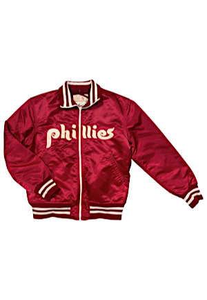 Late 1970s Mike Schmidt Philadelphia Phillies Player Worn Jacket