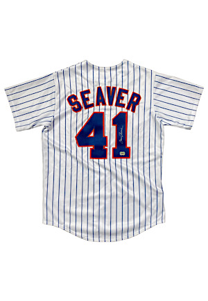 Tom Seaver New York Mets Autographed Jersey