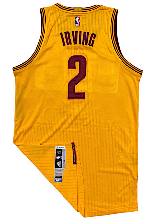 11/25/2016 Kyrie Irving Cleveland Cavaliers Game-Used Alternate Jersey (Photo-Matched • NBA LOA • Finals Season)