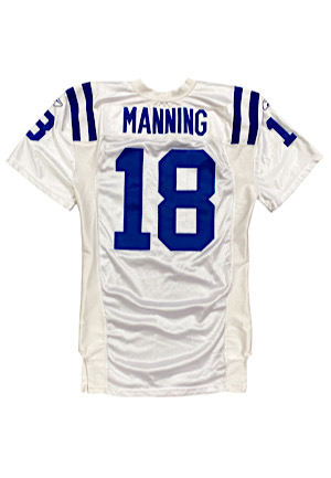 2005 Peyton Manning Indianapolis Colts Game-Used Road Jersey