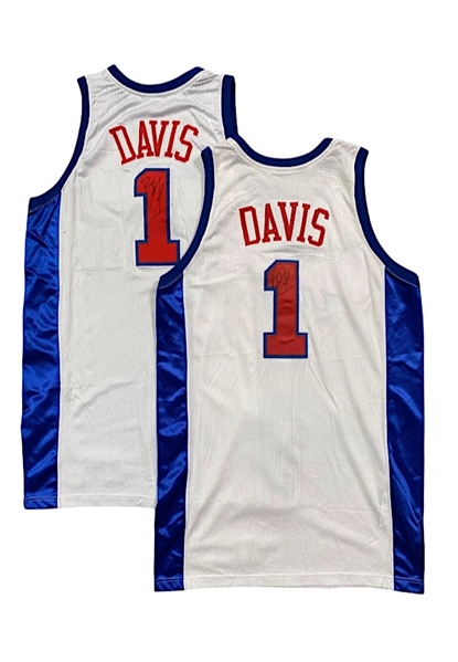 2009-10 Baron Davis Los Angeles Clippers Game-Used & Autographed Jerseys (2)(Photo-Matched • Davis LOAs)