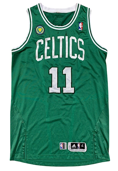 2013 Courtney Lee Boston Celtics Game-Used Road Jersey (Boston Marathon Patch)