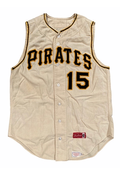 1966 Manny Mota Pittsburgh Pirates Game-Used Jersey
