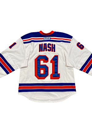 3/26/2013 Rick Nash NY Rangers Game-Used Jersey (Photo-Matched To 300th Career NHL Goal • Steiner)